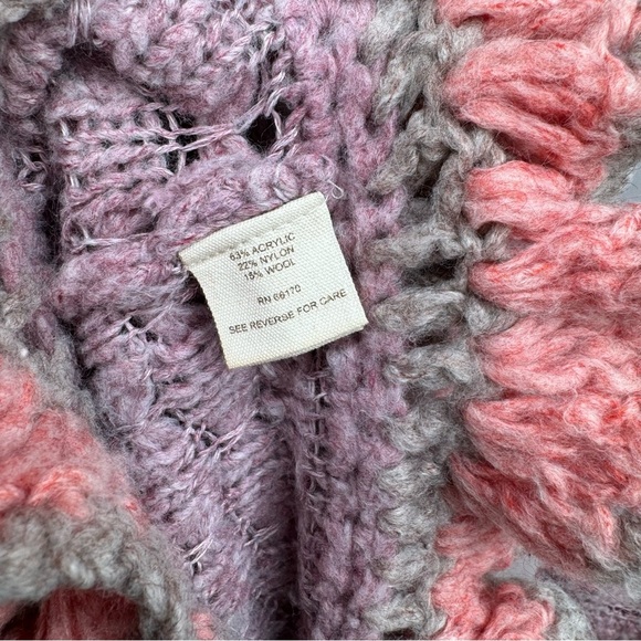 Faconnable Women’s XS Y2K Wool Blend Knit Whimsy Ruffle Open Fairycore Cardigan - Picture 9 of 9